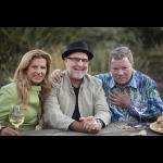 Elizabeth Shatner, Dale Evers and William Shatner at Sculpterra Winery & Sculpture Garden